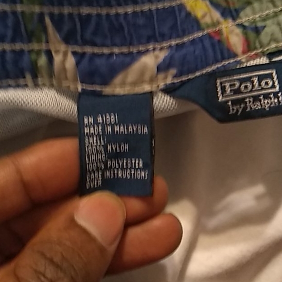 Vintage Polo Swim Trunks - Picture 6 of 7